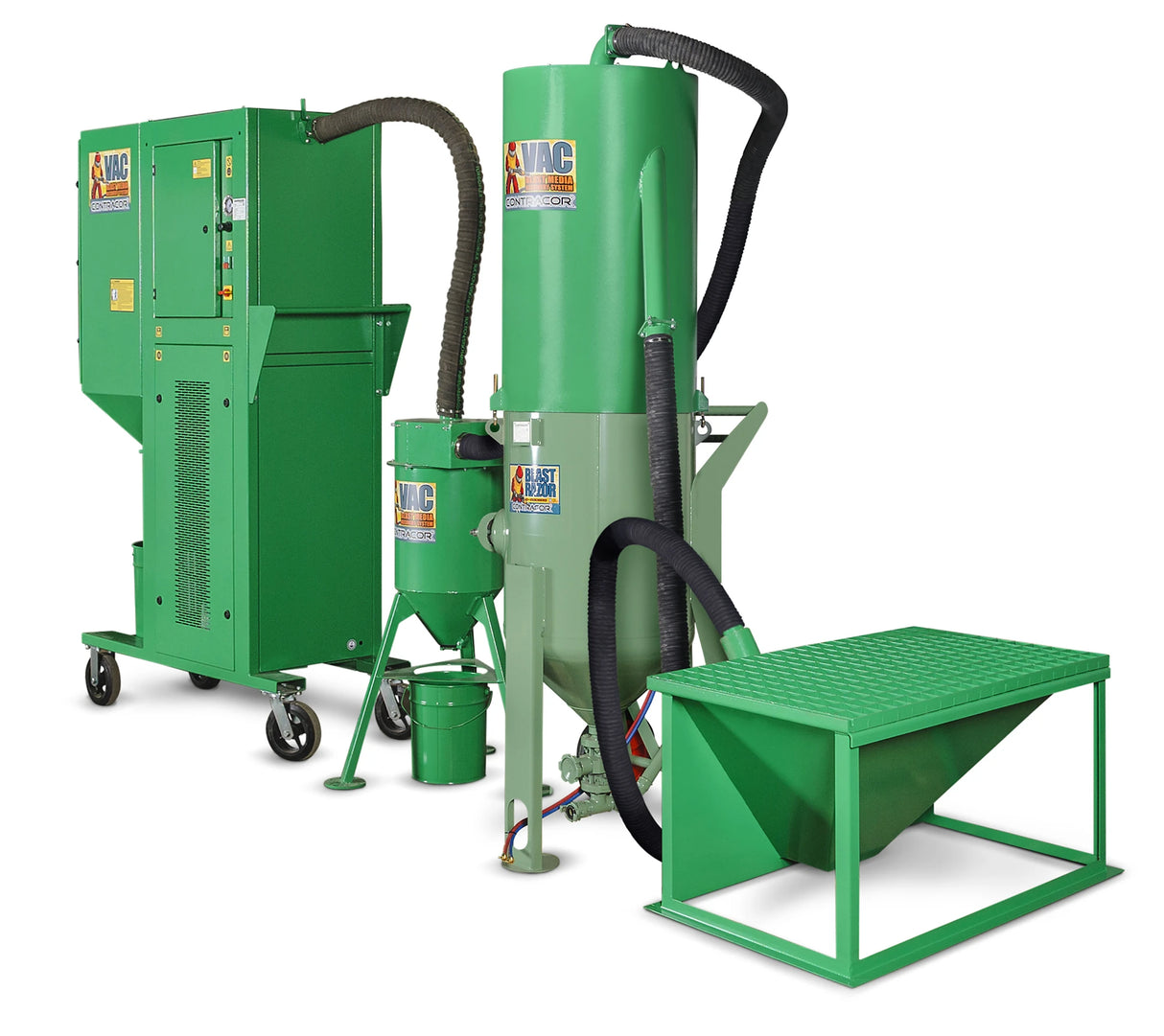 Contracor VAC-5 Strahlmittel Rückgewinnungssystem