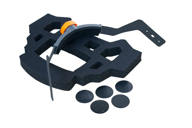 Silencer Hoofdband en afneembare zachte pad.